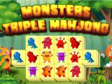 Play Monster triple mahjong