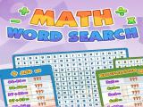 Play Math word search now