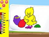 Play Color me in easter