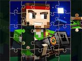 Play Minecraft soldiers jigsaw