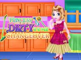 Play Princess dirty home changeover