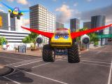 Play Real flying truck simulator 3d