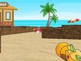 Play Bubble gun beach