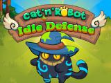 Play Catrobot idle td battle cat