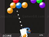 Play Pengu's bubble gun