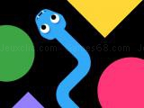 Play Color snake 3d online