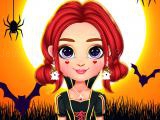 Play Rainbow girls halloween salon