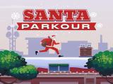 Play Santa parkour
