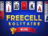 Play Freecell solitaire blue now