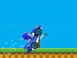 Play Sonic wheelie challenge
