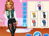 Play Super girl ripped jeans outfits