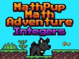 Play Mathpup math adventure integers