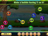 Play Num bubbles merging