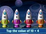 Play Math rockets addition