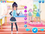 Play Super hero violet fashion shoot