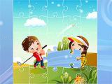 Play Happy kids jigsaw