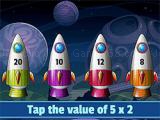 Play Math rockets multiplication