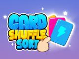 Play Card shuffle sort now