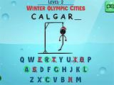 Play Hangman challenge winter now