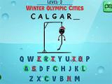 Play Hangman challenge winter