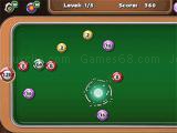 Play 2048 billiards