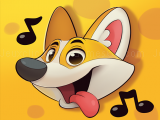 Play Hungry corgi - cute music game now
