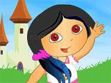 Play Cute dora dressup