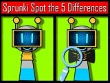 Play Sprunki spot the 5 differences