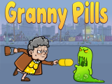 Play Granny pills: defend cactuses