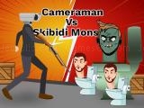 Play Cameraman vs skibidi monster : fun battle now