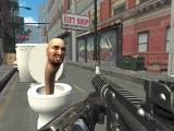 Play Dead aim: skibidi toilets attack now