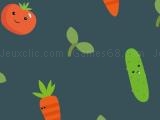 Play Garden rush. vegetables escape now
