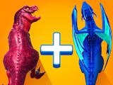 Play Dinosaur merge master battle