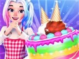 Play Cute doll cooking cakes