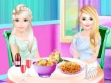 Play Sisters delicious lunch