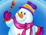Play Snowman dress up