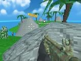 Play Blocky combat swat desert storm zombie