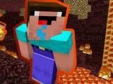 Play Noob parkour : nether