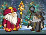 Play Wizard santa jump