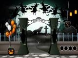 Play Halloween cemetery escape 2
