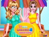 Play Girl groceries shopping