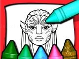 Play Avatar coloring book