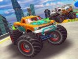 Play Crazy monster jam truck race game 3d