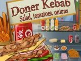 Play Doner kebab : salad tomatoes onions