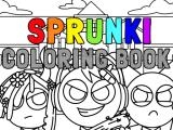 Play Sprunki coloring book game