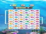 Play Mahjong connect fish world