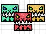 Play Geometry dash paper note