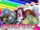 Play Coloring book for monster high