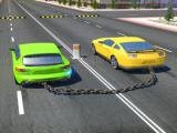 Play Chained cars against ramp hulk game
