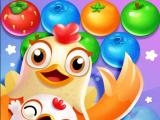 Play Bubble shooter chicken